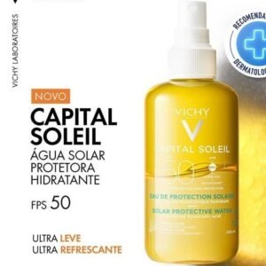 Água solar protetora Hidratante Corporal FPS 50 200ml - Imagem 2